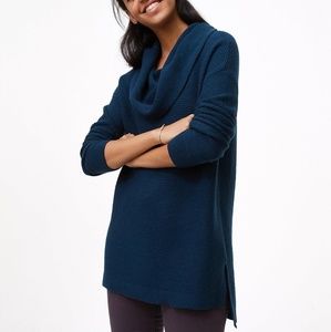 Loft Cowl Neck Tunic Sweater
